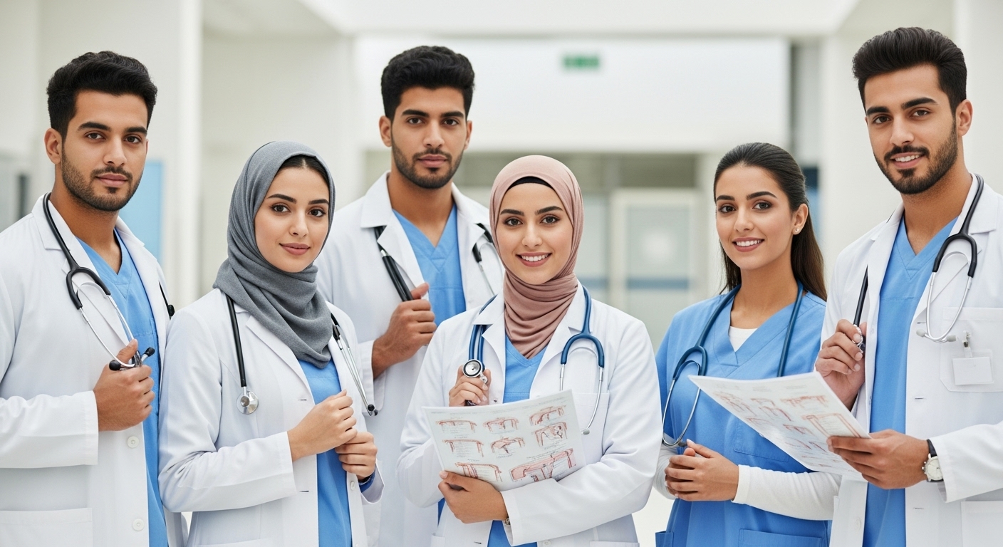 صورة للقطاع الطبي