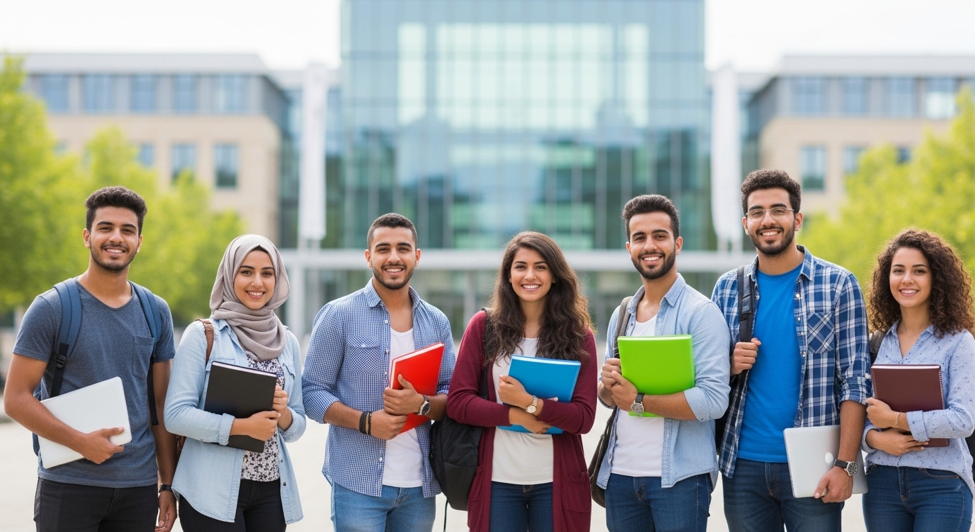 وصورة لطلبة الجامعات المختلفه